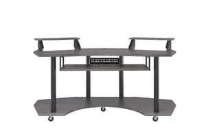  plenty of workable surface area is left. The multi-funtion hutch is perfect for d