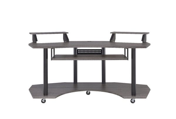  plenty of workable surface area is left. The multi-funtion hutch is perfect for d
