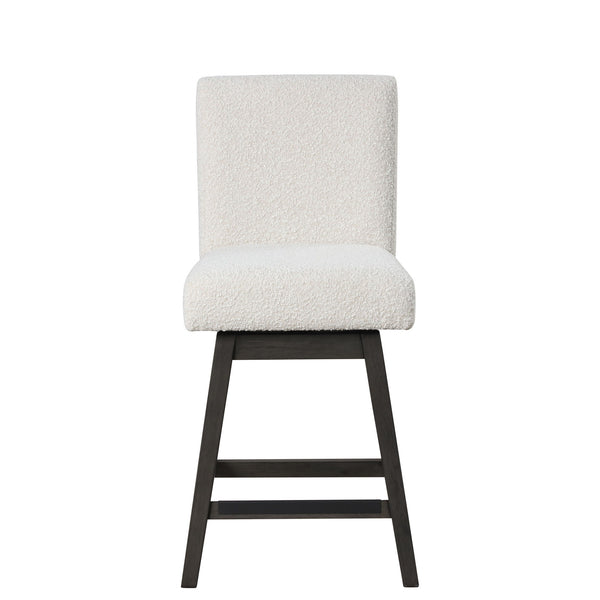  and functionality. Each set includes two counter swivel stools