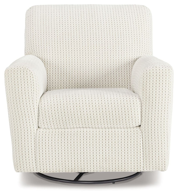  open attitude and classic swivel glider design