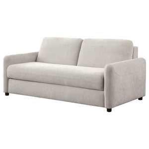 Rylie - Upholstered Sofa Sleeper With Queen Mattress - Beige