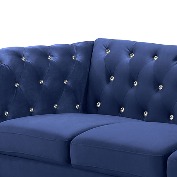 Emma Crystal - Sofa - Royal Blue