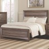 Kauffman California King Bed with Panel Design
