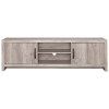 TV Stands Modern TV Console with Grey Finish