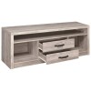 TV Stands Modern TV Console with Grey Finish