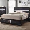 Miranda California King Storage Bed with 2 Dovetail Drawers