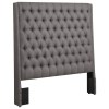 Upholstered Beds Upholstered Queen Bed with Diamond Tufting