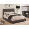 Upholstered Beds Upholstered King Bed with Nailhead Trim