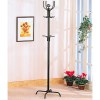 Coat Racks Black Satin Finish Coat Rack