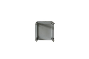 House - Beatrice End Table - Charcoal & Light Gray Finish