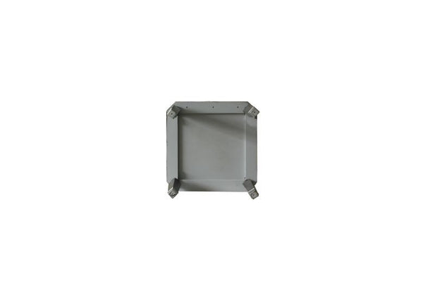 House - Beatrice End Table - Charcoal & Light Gray Finish