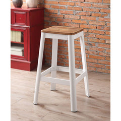 Bursting with exclusive modern appeal, this Jacotte bar collection is the ideal component to craft your elegant dining space. Simple but stylish, the bar table is made with high quality solid pine wood and sturdy metal base. With bar stools finished in di