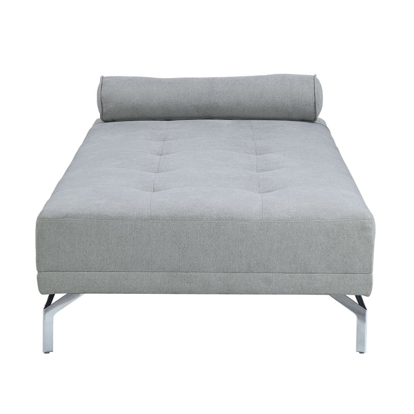  a button-tufted surface