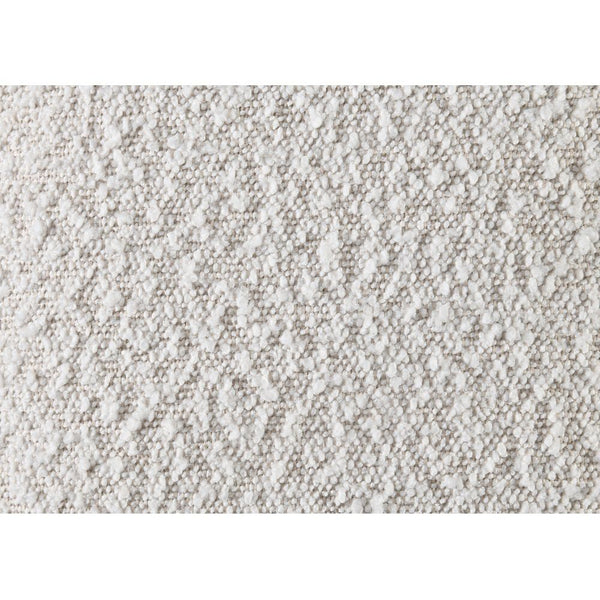 Sandro - Eastern King Bed - White Boucle & Walnut