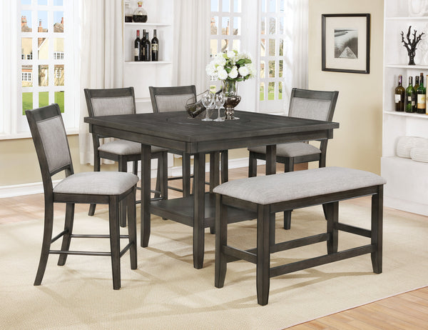 Fulton - Counter Height Chair (Set of 2) - Gray