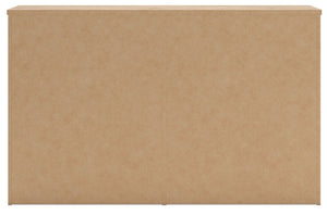 Linnocreek - White / Warm Brown - Six Drawer Dresser