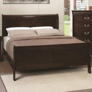 Louis Philippe 202 Twin Panel Sleigh Bed