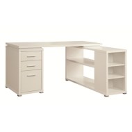 Yvette Contemporary L-Shape Desk
