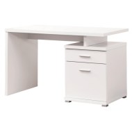 Contemporary Desk with Cabinet