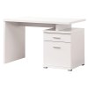Contemporary Desk with Cabinet