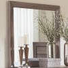 Kauffman Mirror with Rustic Frame