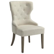 Florence Upholstered Dining Chair with Tufted Back