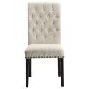 Parkins Upholstered Dining Side Chair with Button Tufting