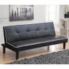 Sofa Beds and Futons Leatherette Sofa Bed Piping