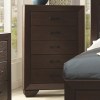 Fenbrook Transitional Five Drawer Chest of Drawers