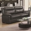 Arabella Contemporary Leatherette Sofa