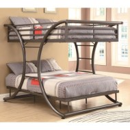 Bunks Full-over-Full Contemporary Bunk Bed