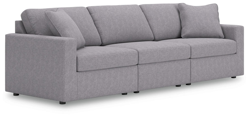 Looking cool and contemporary is great. But when it comes down to it, youâ€™re all about low-maintenance lounging. With the performance fabric on this sectional, cleaning spills is a breeze. Its customizable modular design caters to your ever-changing nee