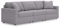 Looking cool and contemporary is great. But when it comes down to it, youâ€™re all about low-maintenance lounging. With the performance fabric on this sectional, cleaning spills is a breeze. Its customizable modular design caters to your ever-changing nee