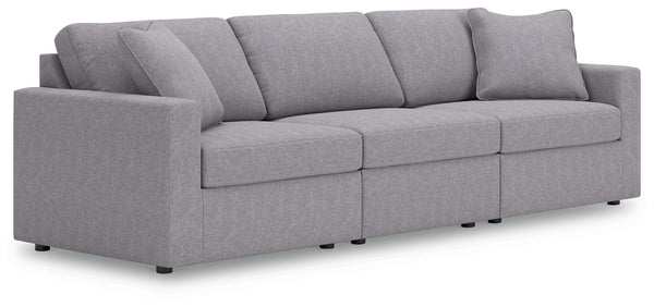 Looking cool and contemporary is great. But when it comes down to it, youâ€™re all about low-maintenance lounging. With the performance fabric on this sectional, cleaning spills is a breeze. Its customizable modular design caters to your ever-changing nee