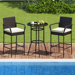 Made of hand-woven PE wicker for extended elegance<br>Inclined backrest  curved armrests and cozy footrest for relaxation<br>Soft cushions with elastic sponge fillings for more comfort<br>Smooth zippers make cushion covers easy to remove and clean<br>Fixi