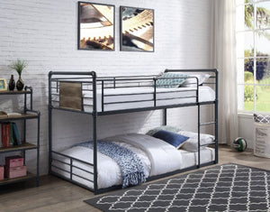 Cordelia - Twin Over Twin Bunk Bed - Antique Oak