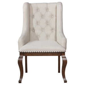 Brockway - Upholstered Arm Chair (Set of 2) - Barley Java