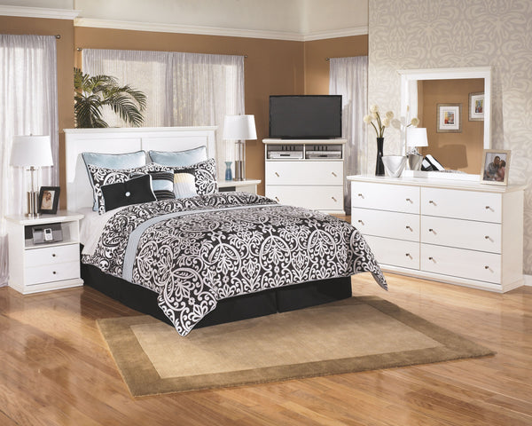 Bostwick - White - Six Drawer Dresser