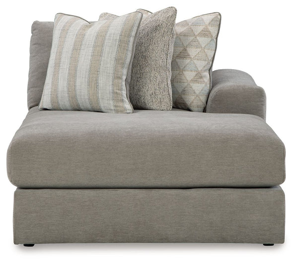  with bold beveled block arms that are softened by bullnose â€œwaterfallâ€ cushions. Best of all