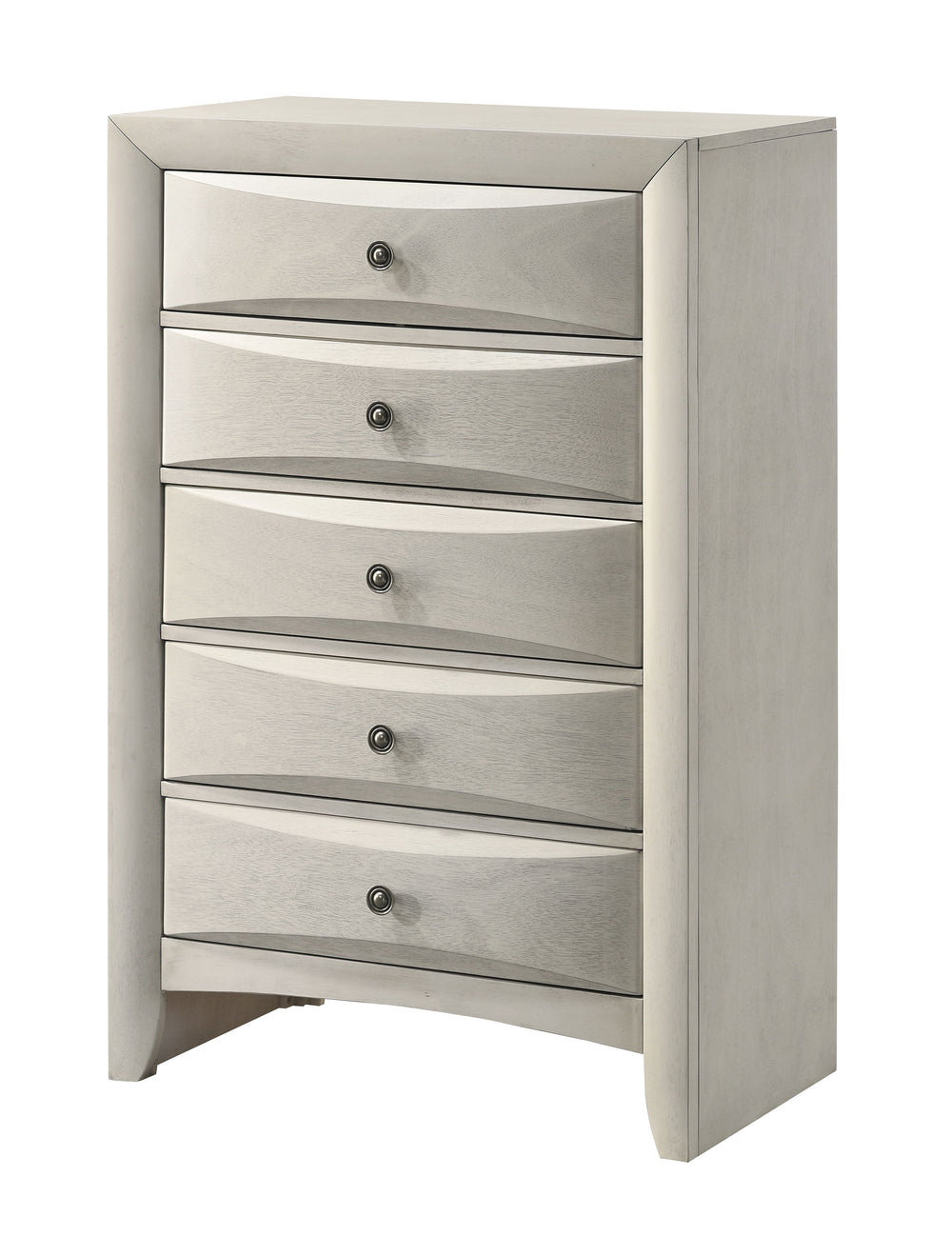 Optimize your bedroom with this innovative and stylish furniture collection, designed to blend modern functionality with sleek aesthetics. The centerpiece boasts a sophisticated headboard featuring built-in shelving and storage compartments, perfect for s