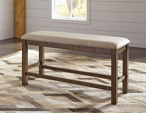Moriville - Dark Gray - 6 Pc. - Counter Extension Table