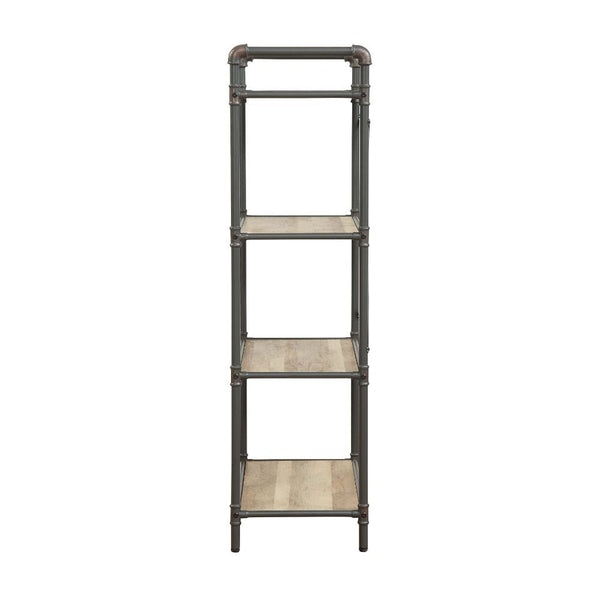  sculptural and ultra modern. Beautified with an antique oak finish