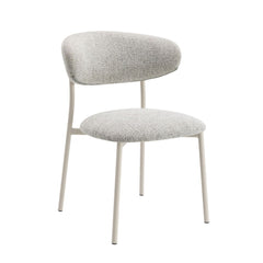 Designed with rectangular ceramic top and sleek design, Kalam collection brings modern elegance to any dining space. The fixed table top is supported by stylish double pedestals, providing stability and contemporary charm. Paired with padded seat and back