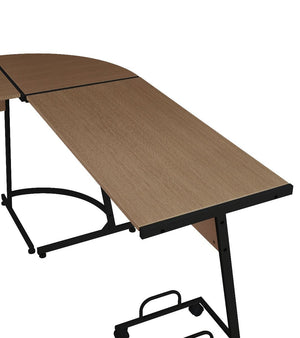 Black Finish - Of00044 - Black & Oak Finish
