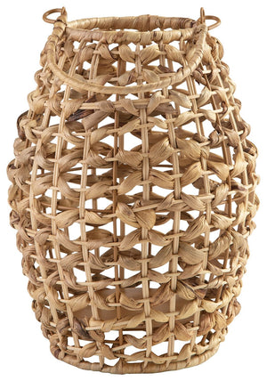  bohemian sense of style. Holds one flameless pillar candle (not included).<br/><br/><b>Product Features</b><ul><li>WARNING: Do not use with open 