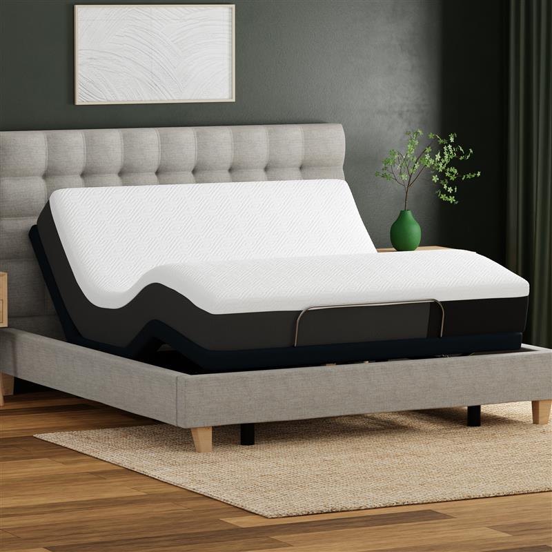 11" Gel Memory Foam Queen Mattress Bundle