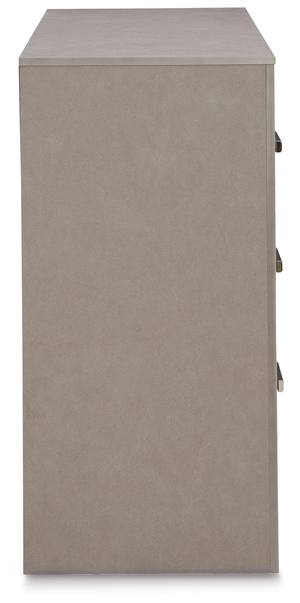 Surancha - Gray - Six Drawer Dresser