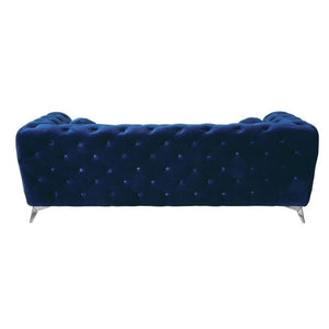  strength and beauty are guaranteed with sturdy wood frame and chrome legs. This group is bound to be the con
