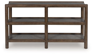  lower shelves showcase your decor in style. Detailed mouldings