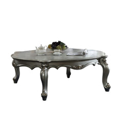 Inspire your home and create an upscale atmosphere with the Picardy occasional tables. This collection table adds classic style to any sitting area featuring a traditional handcrafted design. This luxurious features include solid wood frame in antique pla
